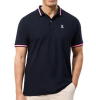 Irving Pique Polo in Navy