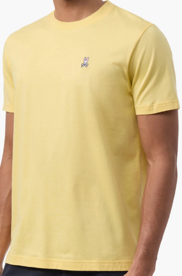 Psycho Bunny Classic tshirt Lemon Drop