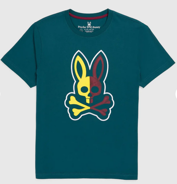 Psycho Bunny Cooper Spruce tshirt