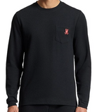 Psycho Bunny Lounge Long Sleeve Vail Black