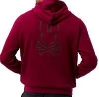 Psycho Bunny Hamilton Hoodie Crimson