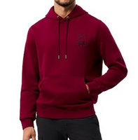 Psycho Bunny Hamilton Hoodie Crimson