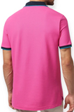Psycho Bunny Troy Pique Polo Fuchsia Purple
