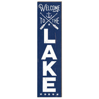 12 x 48 Welcome to Lake Leaner Sign