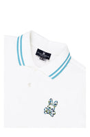 Psycho Bunny Men's Paget Polo White