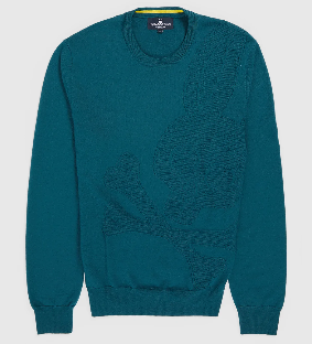 Moore Intarsia Merino Wool Sweater