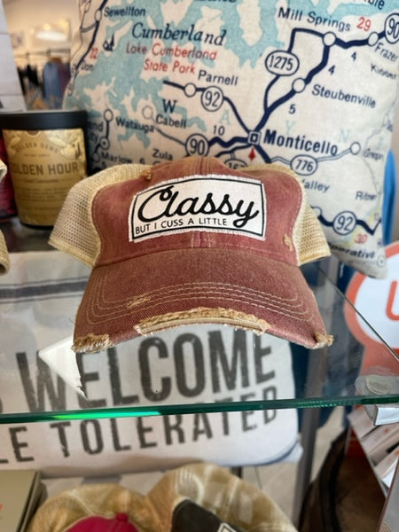 Distressed Classy Cap