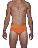 Wood Underwear Hip Brief Orange
