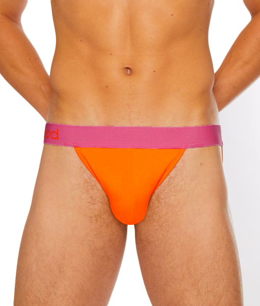 Wood Underwear Jock Orange